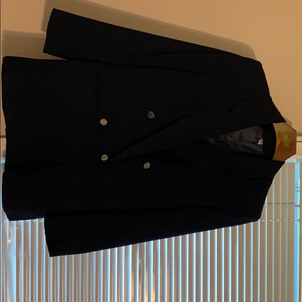 Navy blue - lined women’s blazer